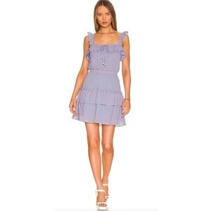 NWT Heartloom Revolve Rianne Dress in Pond light blue romantic tiered Size XS